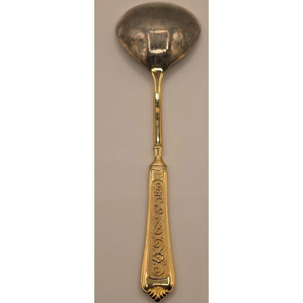 International Silver Company Vintage Silver Plate Gravy Ladle 11.5
